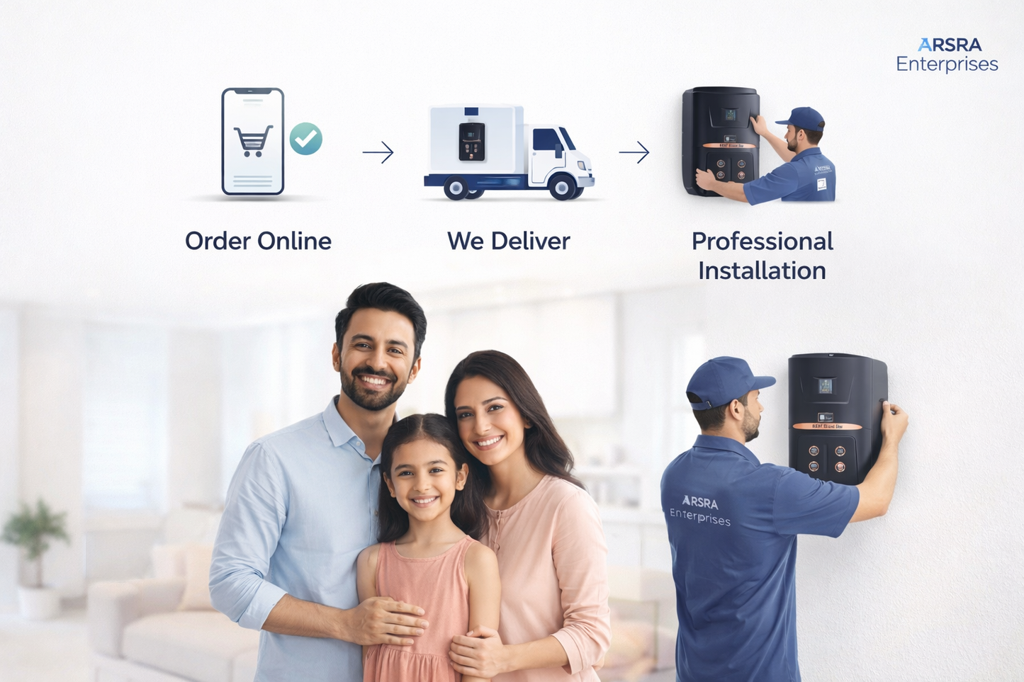 ACO Hot & Cold RO + UV Water Purifier – 10L Storage | Instant Hot & Cold Water | 1 Year Warranty