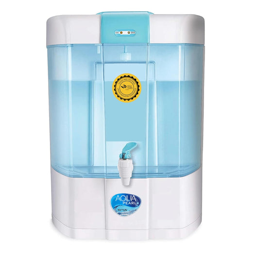 Aqua Pearl RO + UV + Copper Water Purifier – 10L Storage | Advanced 3 Stage Filtration